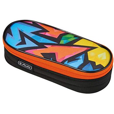herlitz Trousse à crayons Airgo, Neon Art, Größe: 23cm, Neon Art herlitz Trousse à crayons Airgo, Neon Art, Größe: 23cm, Neon Art
