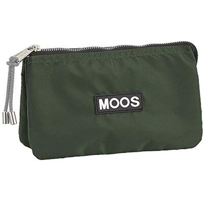 safta Trousse Juvenil avec double compartiment de Moos, vert, Modern safta Trousse Juvenil avec double compartiment de Moos, vert, Modern