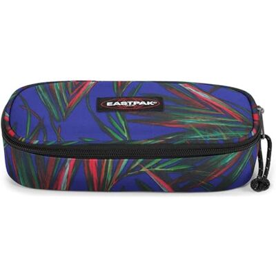EASTPAK OVAL SINGLE Trousse, Brize Palm Navy (Bleu) EASTPAK OVAL SINGLE Trousse, Brize Palm Navy (Bleu)