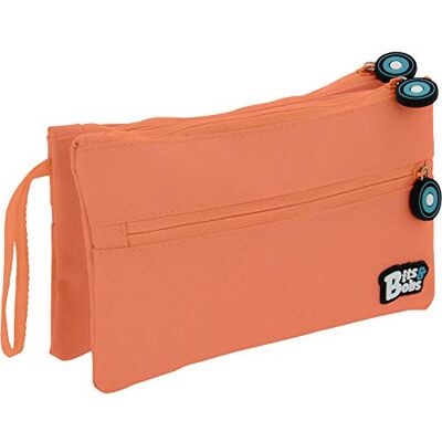 Étui double coral Bits&Bobs - Trousse scolaire Étui double coral Bits&Bobs - Trousse scolaire