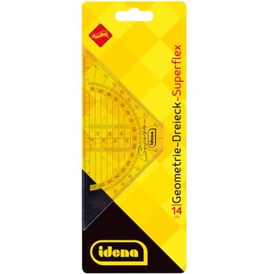 Idena 602083 Équerre Superflex, 14 cm Idena 602083 Équerre Superflex, 14 cm