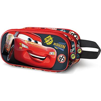 Disney KARACTERMANIA Cars 3 Winner-Trousse 3D Double, Rouge, Rouge, Trousse 3D Double Winner Disney KARACTERMANIA Cars 3 Winner-Trousse 3D Double, Rouge, Rouge, Trousse 3D Double Winner