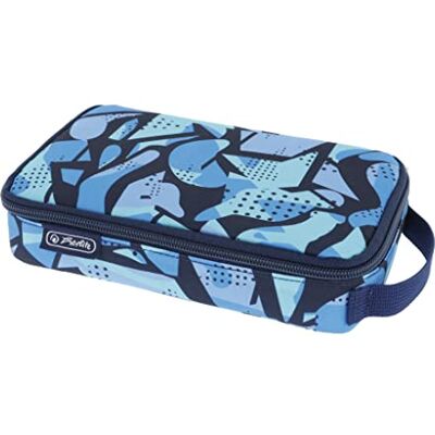 herlitz Trousse à crayons 2 Go, Bleu camouflage, Kindergepäck, Trousse d'écriture herlitz Trousse à crayons 2 Go, Bleu camouflage, Kindergepäck, Trousse d'écriture