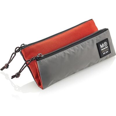 Miquelrius Trousse double compartiment, mini trousse scolaire, fermetures éclair en plastique résistant, poignées métalliques, trousse de 200 x 90 x 15 mm, Rider Blue, multicolore, 200 x 90 x 15 mm, Miquelrius Trousse double compartiment, mini trousse scolaire, fermetures éclair en plastique résistant, poignées métalliques, trousse de 200 x 90 x 15 mm, Rider Blue, multicolore, 200 x 90 x 15 mm,