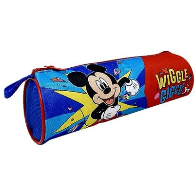 CARTOON Tombolino, trousse scolaire ronde, école, papeterie, organisateur de crayons, couleurs, bleu, 22 x 8 x 8 cm, Mickey (2) CARTOON Tombolino, trousse scolaire ronde, école, papeterie, organisateur de crayons, couleurs, bleu, 22 x 8 x 8 cm, Mickey (2)