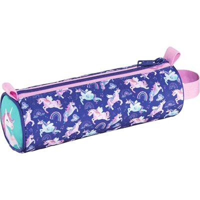 Maped Trousse Licorne 22,5 x 7,5 cm Motifs Arc-en-ciel et Licorne Tissu Résistant Idéale pour Accessoires Scolaires Maped Trousse Licorne 22,5 x 7,5 cm Motifs Arc-en-ciel et Licorne Tissu Résistant Idéale pour Accessoires Scolaires