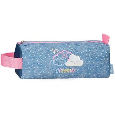 Enso Dreamer Trousse ronde bleue 22 x 8,5 x 8 cm Polyester by Joumma Bags, bleu, Trousse ronde Enso Dreamer Trousse ronde bleue 22 x 8,5 x 8 cm Polyester by Joumma Bags, bleu, Trousse ronde