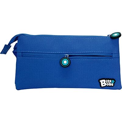 Grafoplás 37543830 Trousse scolaire plat Bleu 23,5 x 12 cm Bits & Bobs Grafoplás 37543830 Trousse scolaire plat Bleu 23,5 x 12 cm Bits & Bobs