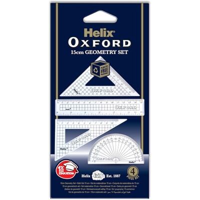 Helix Oxford Set de géométrie Q68011 15 cm Helix Oxford Set de géométrie Q68011 15 cm