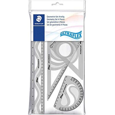 Staedtler Mars 569 Ultraflex Geometry Set – 4 Colours Staedtler Mars 569 Ultraflex Geometry Set – 4 Colours