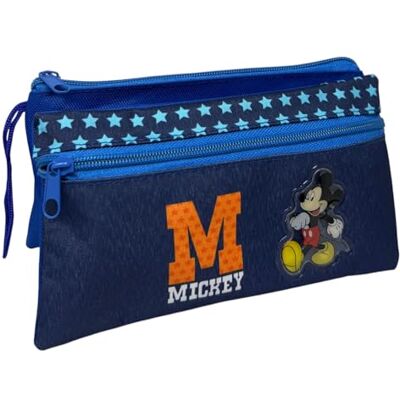 CARTOON Tombolino 3 compartiments trousse scolaire multi-compartiments papeterie organisateur porte-stylo crayons couleur, Mickey, Organisateur de sac CARTOON Tombolino 3 compartiments trousse scolaire multi-compartiments papeterie organisateur porte-stylo crayons couleur, Mickey, Organisateur de sac