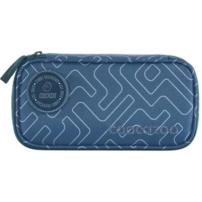 Coocazoo Trousse avec patch , trousse à crayons, grand compartiment principal, passants pour compas et équerre, poche pour emploi du temps, poche zippée, à partir de la 3ème classe, Blue Maze, Trousse Coocazoo Trousse avec patch , trousse à crayons, grand compartiment principal, passants pour compas et équerre, poche pour emploi du temps, poche zippée, à partir de la 3ème classe, Blue Maze, Trousse
