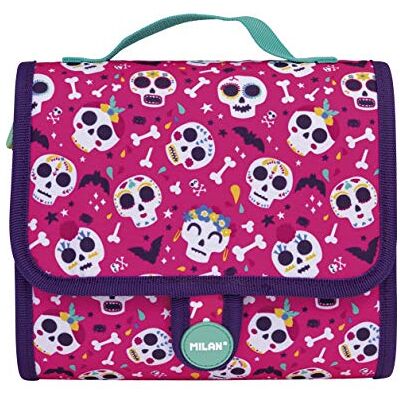 MILAN 2019 Trousse, rose, 22 cm, BATS & MILAN 2019 Trousse, rose, 22 cm, BATS &