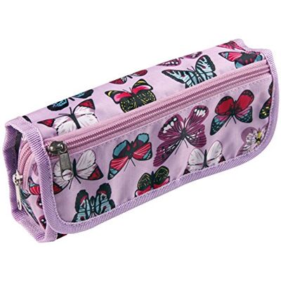 Trousse en textile rectangulaire Clairefontaine 8534C avec rabat - Trousse Trousse en textile rectangulaire Clairefontaine 8534C avec rabat - Trousse