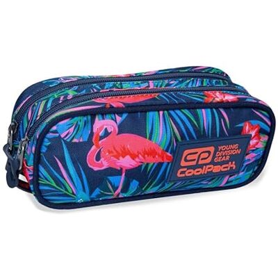 CoolPack B65126, Trousse scolaire CLEVER Pink Flamingo, Multicolor CoolPack B65126, Trousse scolaire CLEVER Pink Flamingo, Multicolor
