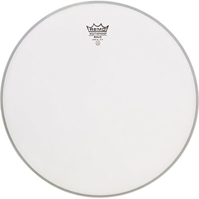 REMO Tête de banjo revêtue – Col bas, 29,5 cm REMO Tête de banjo revêtue – Col bas, 29,5 cm