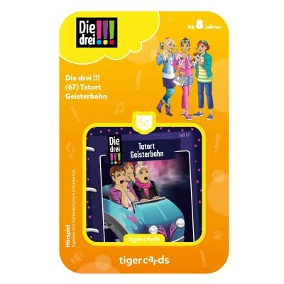 Edel Music & Entertainment CD / DVD tigercard Die drei !!! Tatort Geisterbahn: tigerbox mit Karteneinschub erforderlich Edel Music & Entertainment CD / DVD tigercard Die drei !!! Tatort Geisterbahn: tigerbox mit Karteneinschub erforderlich