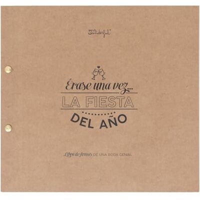 Mr. Wonderful Livre d'or de mariage emblématique Il était une fois... la fête de l'année Mr. Wonderful Livre d'or de mariage emblématique Il était une fois... la fête de l'année
