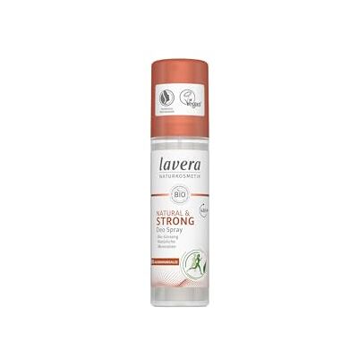 lavera Natural & Strong Déodorant soin du corps 75 ml Cosmétique naturel végétalien, fraîcheur longue durée sans aluminium, protection douce pour tous les jours lavera Natural & Strong Déodorant soin du corps 75 ml Cosmétique naturel végétalien, fraîcheur longue durée sans aluminium, protection douce pour tous les jours