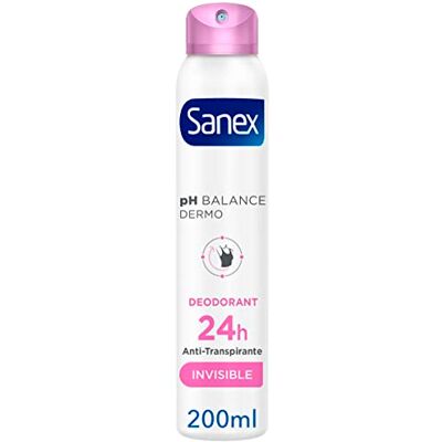 Sanex Dermo Invisible Déodorant Spray, 200 ml Sanex Dermo Invisible Déodorant Spray, 200 ml
