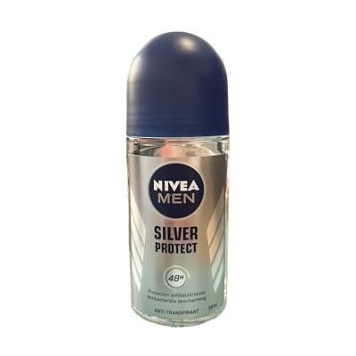 NIVEA 6 x déodorant Corps MEN SILVER PROTECT deo roll on offre en stock homme NIVEA 6 x déodorant Corps MEN SILVER PROTECT deo roll on offre en stock homme