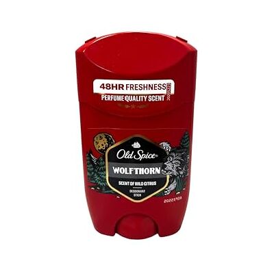Old Spice Wild Range Wild WOLFTHORN Lot de 3 déodorants en stick 50 ml Old Spice Wild Range Wild WOLFTHORN Lot de 3 déodorants en stick 50 ml