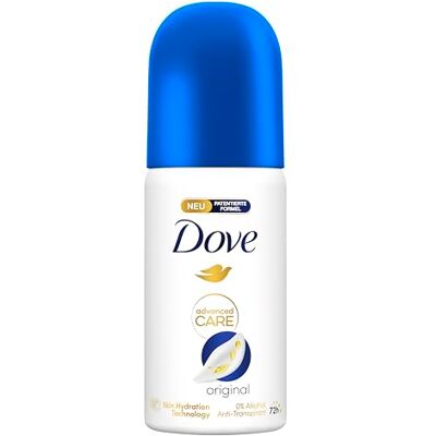 Dove Advanced Care Original Mini Lot de 12 déodorants en spray anti-transpirant 72 heures contre les odeurs corporelles et l'humidité des aisselles avec technologie Skin Hydration 35 ml Dove Advanced Care Original Mini Lot de 12 déodorants en spray anti-transpirant 72 heures contre les odeurs corporelles et l'humidité des aisselles avec technologie Skin Hydration 35 ml