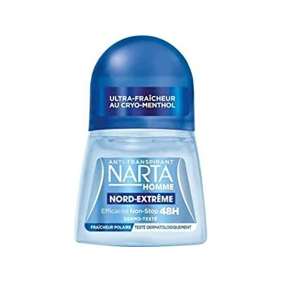 Narta Homme Anti-Transpirant Nord Extrême Bille 50 ml Lot de 4 Narta Homme Anti-Transpirant Nord Extrême Bille 50 ml Lot de 4