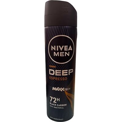 NIVEA Men Deo Sp 150 Deep Espr Santé et soins personnels NIVEA Men Deo Sp 150 Deep Espr Santé et soins personnels