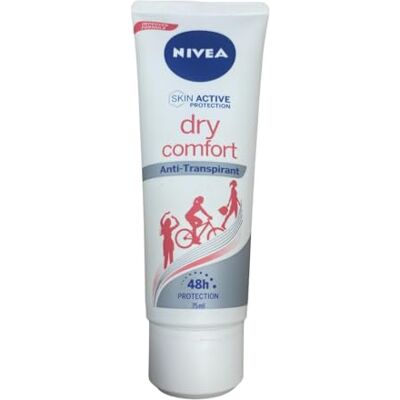 NIVEA Dry Comfort Plus Déodorant Crème Unisexe 24H 75ml NIVEA Dry Comfort Plus Déodorant Crème Unisexe 24H 75ml