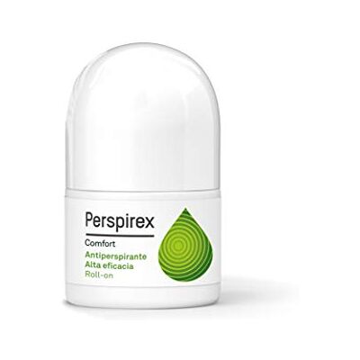 PERSPIREX Comfort Déodorant anti-transpirant Aisselles Roll on pour peaux délicates avec effet anti-transpiration durable jusqu'à 3 jours Contrôlez la transpiration et les odeurs en PERSPIREX Comfort Déodorant anti-transpirant Aisselles Roll on pour peaux délicates avec effet anti-transpiration durable jusqu'à 3 jours Contrôlez la transpiration et les odeurs en