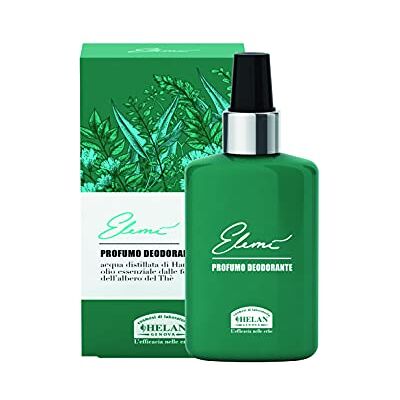 Helan , Elemì Déodorant pour homme en aérosol, naturel et délicat sans sels d'aluminium, frais et respirant – Parfum assainissant et purifiant avec huiles essentielles, action à longue durée de vie, Helan , Elemì Déodorant pour homme en aérosol, naturel et délicat sans sels d'aluminium, frais et respirant – Parfum assainissant et purifiant avec huiles essentielles, action à longue durée de vie,