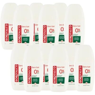 Borotalco Déodorant Zéro Sels Vapo Pas de gaz 75 Ml (12) Borotalco Déodorant Zéro Sels Vapo Pas de gaz 75 Ml (12)