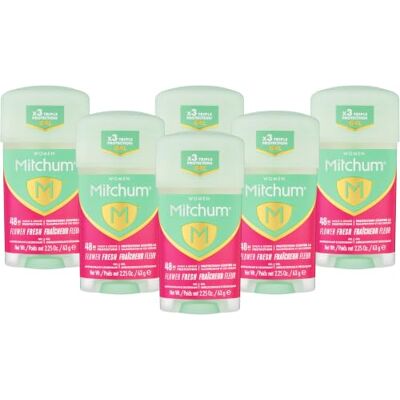Mitchum Revlon Revlon Déodorant anti-transpirant pour femme, fraîcheur douche, 2,25 oz Mitchum Revlon Revlon Déodorant anti-transpirant pour femme, fraîcheur douche, 2,25 oz