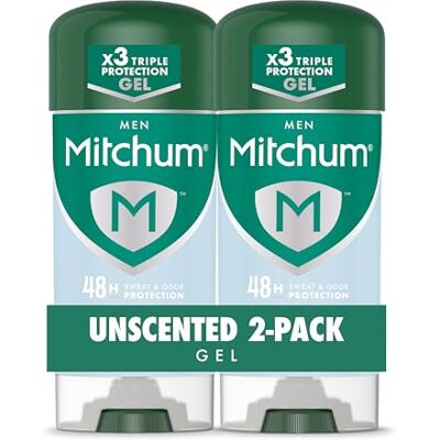Mitchum CLEAR GEL Antitranspirant & Déodorant Poudre Fresh – 2,25 oz sans parfum Mitchum CLEAR GEL Antitranspirant & Déodorant Poudre Fresh – 2,25 oz sans parfum
