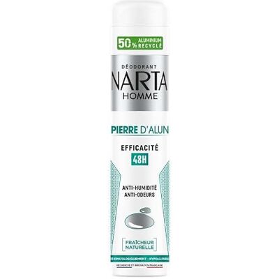 Narta Déodorant Homme Pierre D’Alun 200ml Narta Déodorant Homme Pierre D’Alun 200ml
