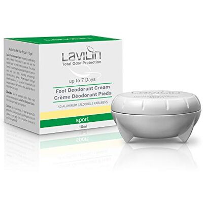 Lavilin Déodorant crème pour les athlètes – Neutralise les odeurs de pieds jusqu'à 7 jours La façon différente de prévenir les odeurs embarrassantes – Sans aluminium, alcool, paraben Sans cruauté Lavilin Déodorant crème pour les athlètes – Neutralise les odeurs de pieds jusqu'à 7 jours La façon différente de prévenir les odeurs embarrassantes – Sans aluminium, alcool, paraben Sans cruauté