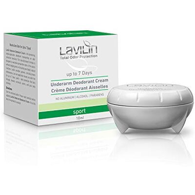 Lavilin Crème Déodorante Pour Aisselles Protection 7 Jours Sans Alcool, Paraben ni Aluminium (Sport) Lavilin Crème Déodorante Pour Aisselles Protection 7 Jours Sans Alcool, Paraben ni Aluminium (Sport)