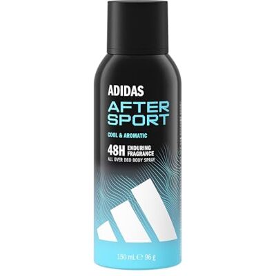 adidas After Sport Déodorant en spray pour homme Parfum extra longue durée 48 heures 150 ml adidas After Sport Déodorant en spray pour homme Parfum extra longue durée 48 heures 150 ml