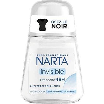 Narta Femme Deodorant Bille Invisible 50Ml Lot De 4 Narta Femme Deodorant Bille Invisible 50Ml Lot De 4