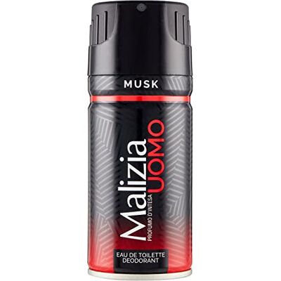 Malizia UOMO MUSK deodorant EdT 150ml Malizia UOMO MUSK deodorant EdT 150ml