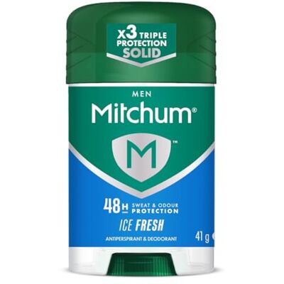 Mitchum Men Triple Odor Defense 48HR Stick déodorant et anti-transpirant 41 g Mitchum Men Triple Odor Defense 48HR Stick déodorant et anti-transpirant 41 g