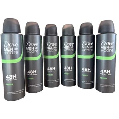 Dove 6 X MEN + CARE Extra Fresh SPRAY Déodorant Corps homme MEN+CARE masculin Dove 6 X MEN + CARE Extra Fresh SPRAY Déodorant Corps homme MEN+CARE masculin