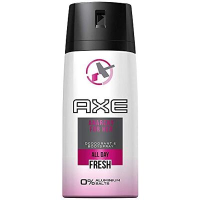 AXE Anarchy For Her Lot de 3 déodorants en spray 150 ml AXE Anarchy For Her Lot de 3 déodorants en spray 150 ml