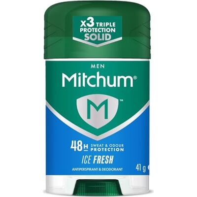 Mitchum Men Triple Odor Defense 48HR Stick déodorant et anti-transpirant 41 g Mitchum Men Triple Odor Defense 48HR Stick déodorant et anti-transpirant 41 g