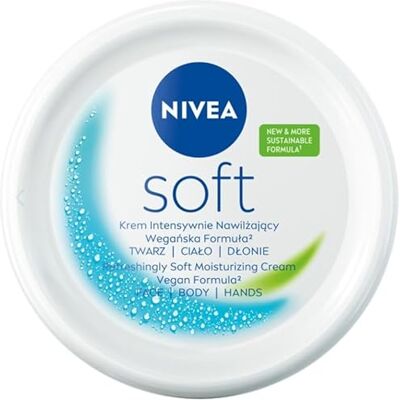 Nivea Soft 200ml Crème Hydratante - Soins de la peau Nivea Soft 200ml Crème Hydratante - Soins de la peau