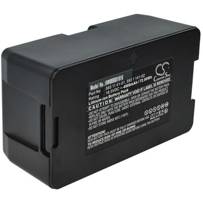 vhbw Batterie Compatible avec Husqvarna Automower 320 2014, 320 2013, 330X 2013, 320 2015, 330X 2015, 330X 2014 Tondeuse (4000mAh, 18V, Li-ION) vhbw Batterie Compatible avec Husqvarna Automower 320 2014, 320 2013, 330X 2013, 320 2015, 330X 2015, 330X 2014 Tondeuse (4000mAh, 18V, Li-ION)