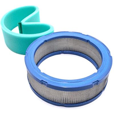 vhbw Lot de 2 filtres de rechange pour moteur de tondeuse à gazon Briggs & Stratton 4135, 394018S vhbw Lot de 2 filtres de rechange pour moteur de tondeuse à gazon Briggs & Stratton 4135, 394018S