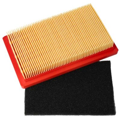vhbw Set de filtre à air orange, noir pour tondeuse à gazon Fleurelle BM 45 OHV vhbw Set de filtre à air orange, noir pour tondeuse à gazon Fleurelle BM 45 OHV