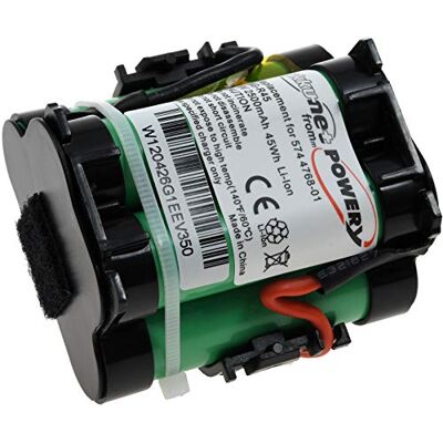 akku-net Batterie pour robot tondeuse Gardena R38-Li, R40-Li, R45-Li, R50-Li, R70-Li, R75-Li, R80-Li Li-Ion, 2500 mAh, 18 V akku-net Batterie pour robot tondeuse Gardena R38-Li, R40-Li, R45-Li, R50-Li, R70-Li, R75-Li, R80-Li Li-Ion, 2500 mAh, 18 V